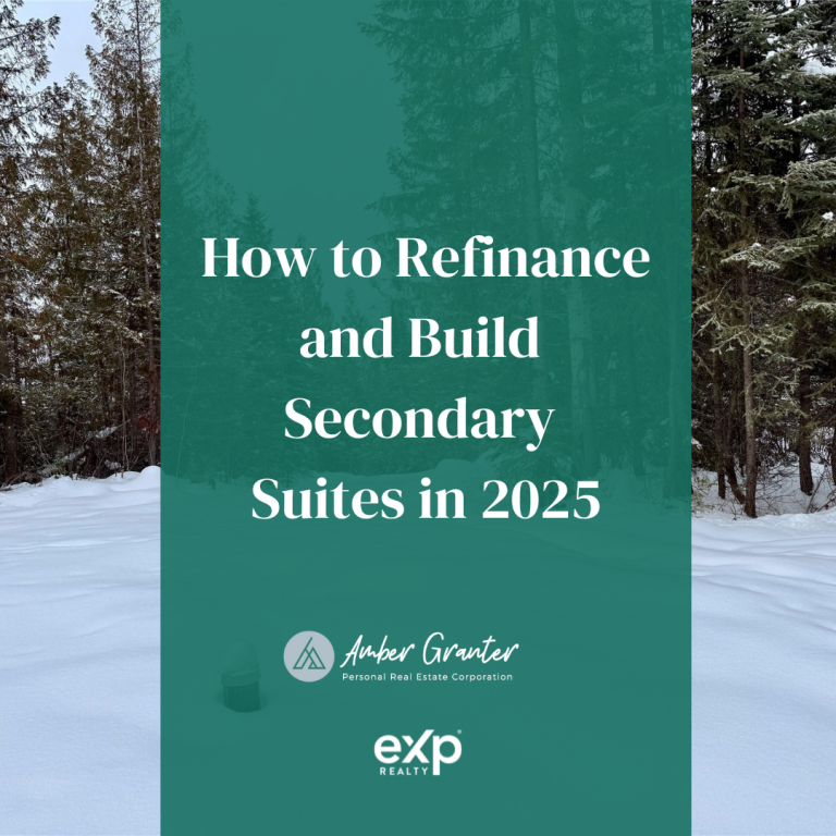 2025 new mortgage rules, secondary suites - Amber Granter