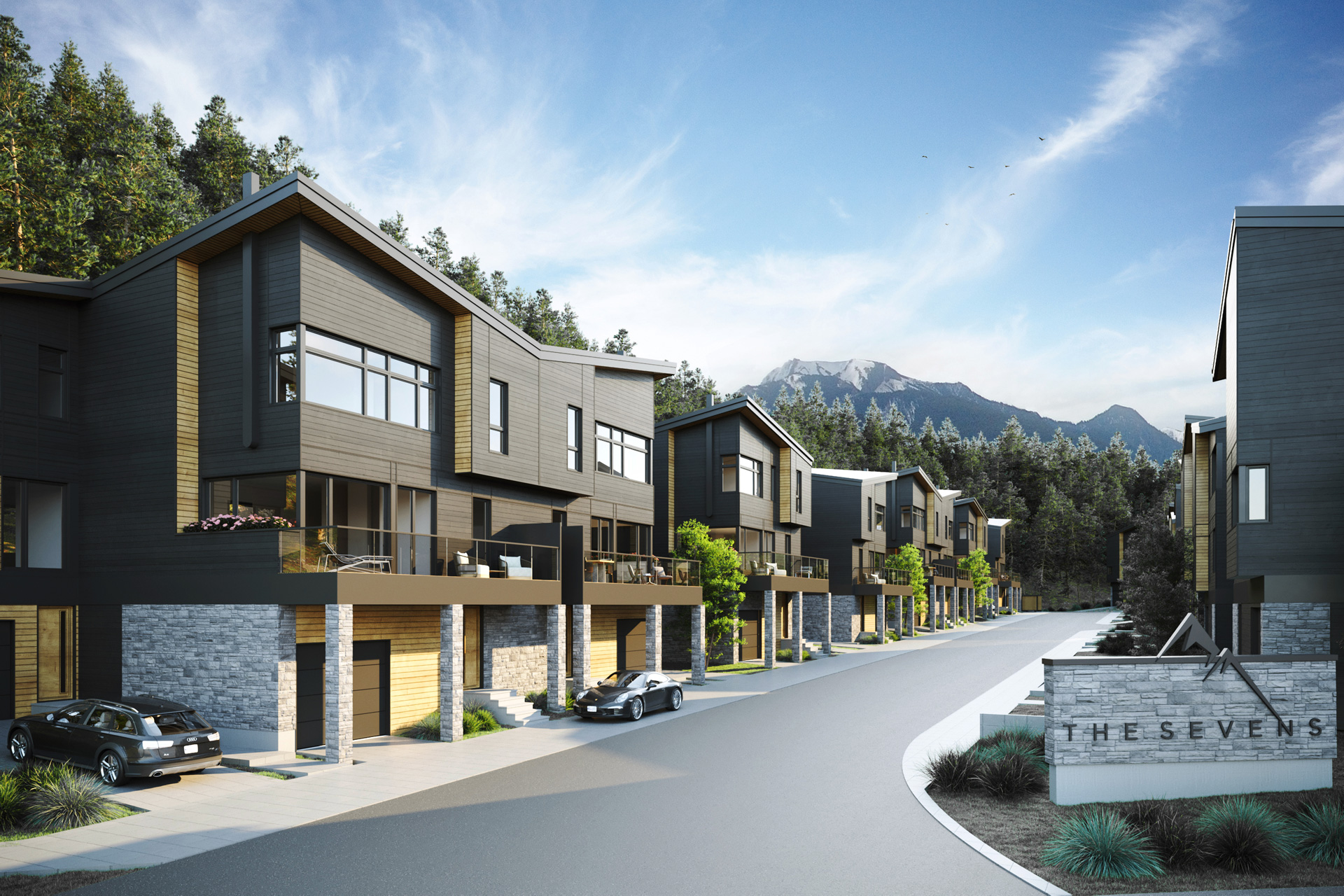 The Sevens - Luxury Townhomes in Golden BC